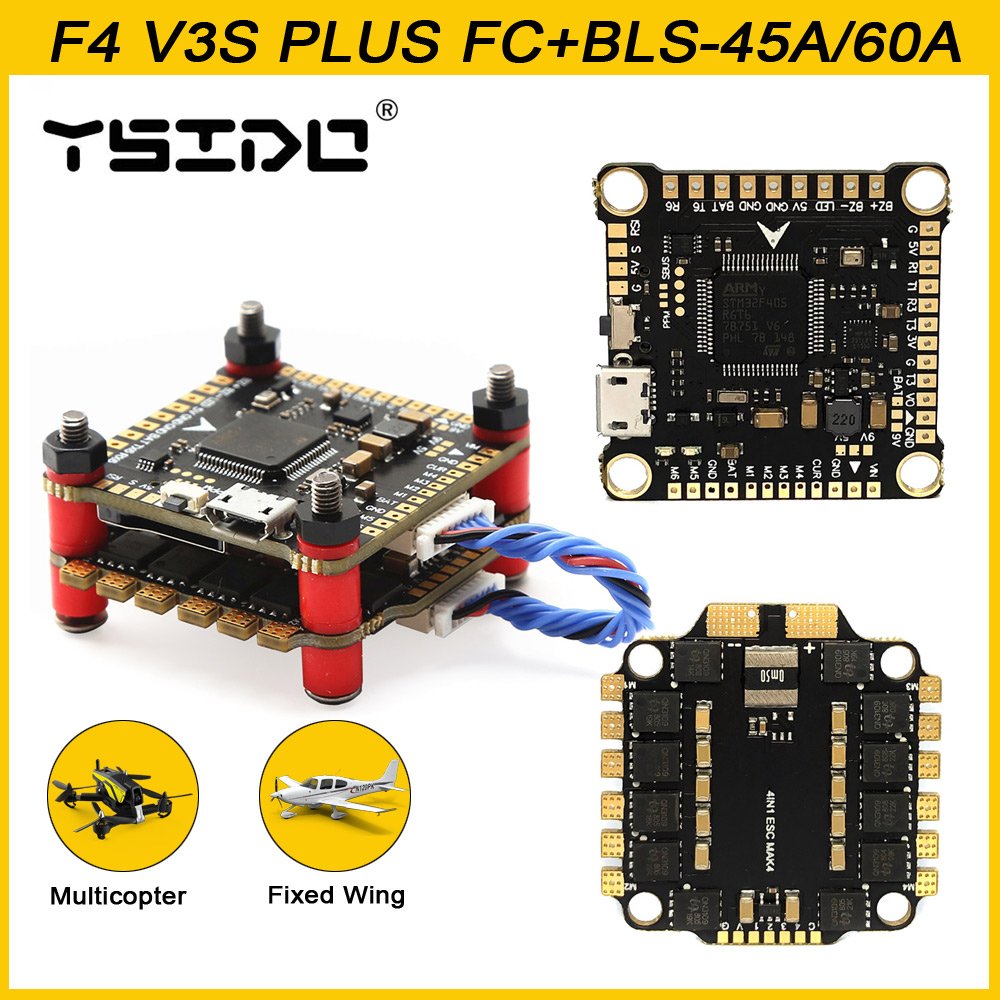Rc Plane Hobby Zone - YSIDO NUOVO F4 V3S PLUS Controllo