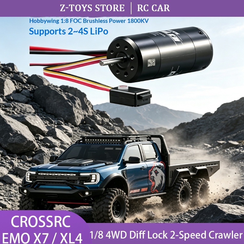 CROSSRC EMO X7 XL4 Camion RC C - Rc Hobby Grade Truck recensione e prezzo
